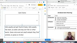 All About Book: Writing my Rough Draft (Subtopics 2 & 3)