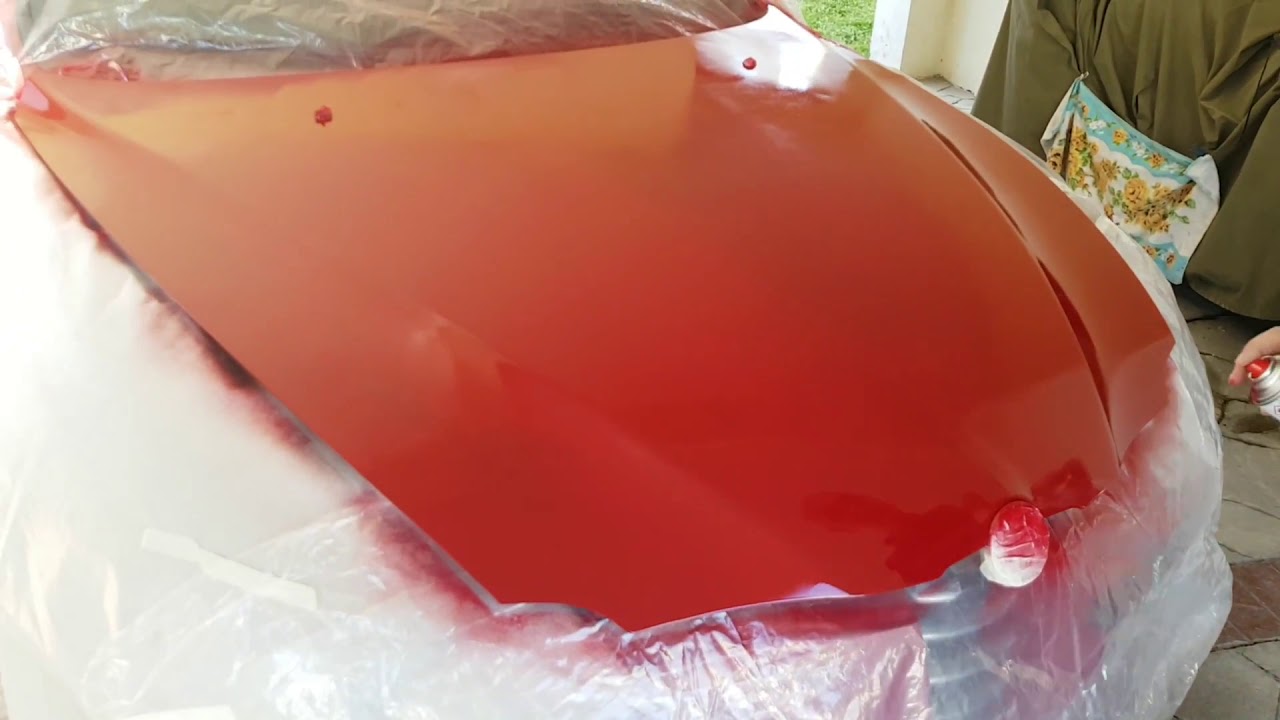Do it yourself car hood paint Vol 4 Alfa Romeo 147 YouTube