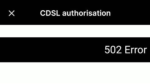 CDSL Authorisation Error in Zerodha| Unable to Authorise TPIN Process at Market Hours