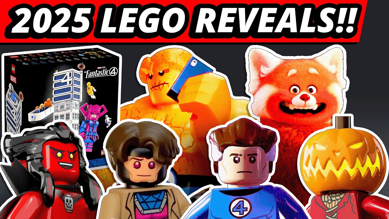 LEGO NEWS! Fantastic Four!! Marvel Minifigures! Night Trooper Battle