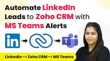 Notify Team on MS Teams for New LinkedIn Leads & Create Zoho CRM Contact