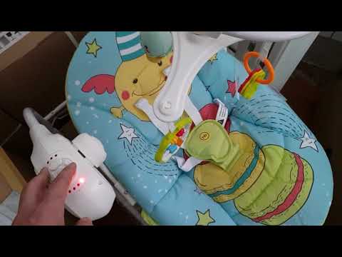 Обновленная модель кресло-качель Happy Baby Jolly V2