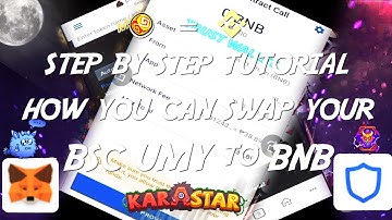 Step by step tutorial how you can swap your BSC UMY to BNB  #karastar #gamefi #playtoearn 