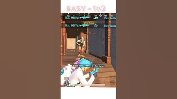 EASY 1v3 😱 ||#bgmi #pubgmobile #viralvideo #mobilegame #gaming #1v3 #shorts