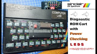 ZX Spectrum - Power & Transistor fault finding with my new Diag ROM screenshot 1