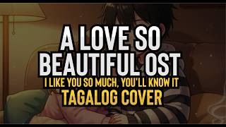 A Love So Beautiful OST (I LIKE YOU SO MUCH, YOU'LL KNOW IT) (Tagalog Cover)