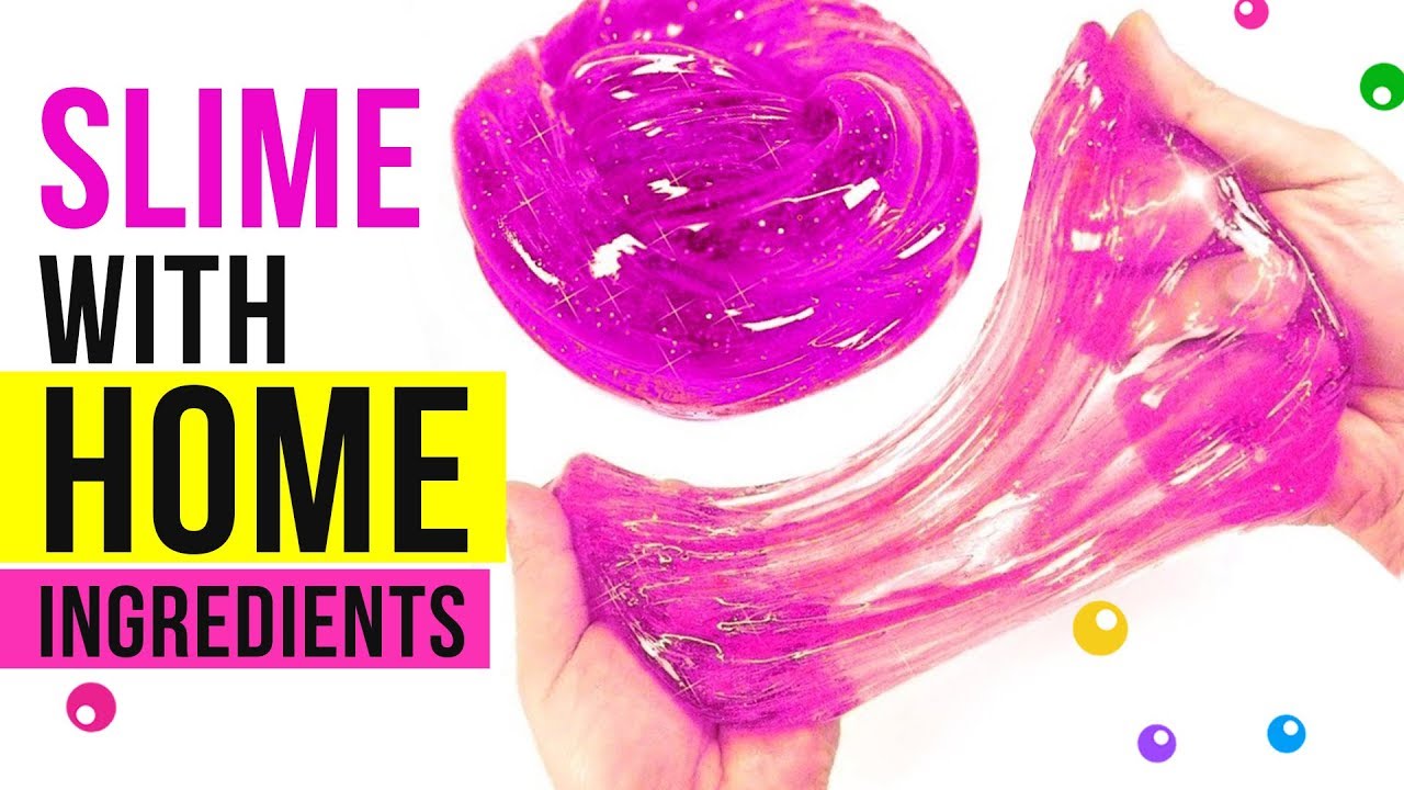 No Glue Home Ingredients Slime Testing Easy Slime Recipes Under 5 Minutes