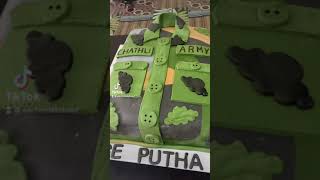 Army theme Birthday Cake