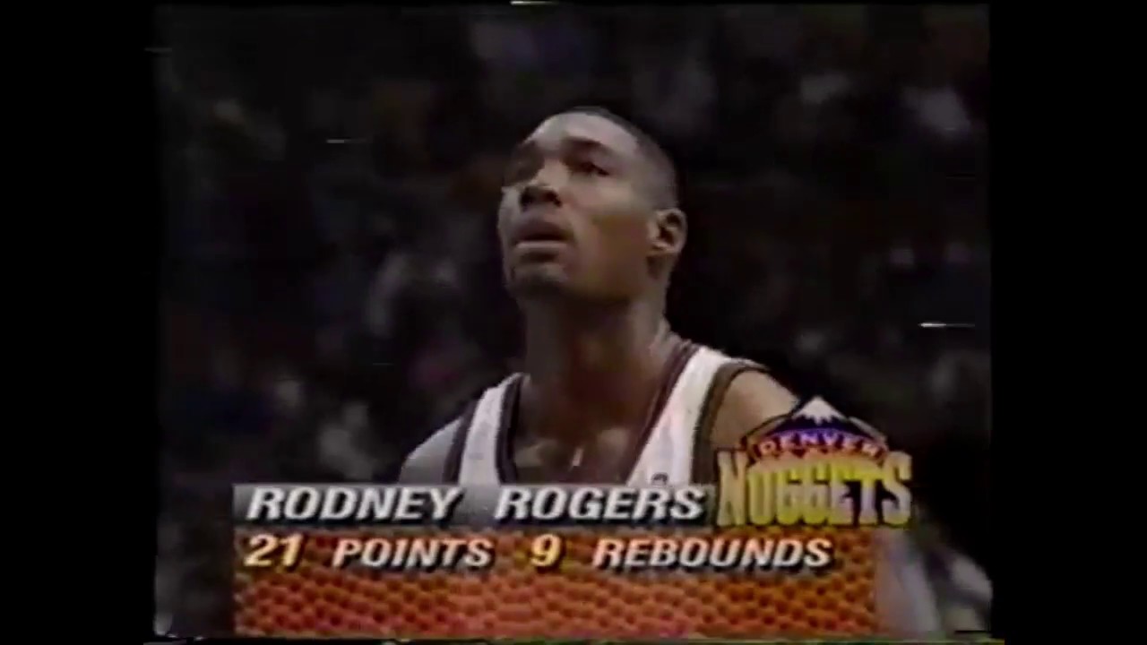 Rodney Rogers 25 Points Vs. Dallas Mavericks, 1994-95.