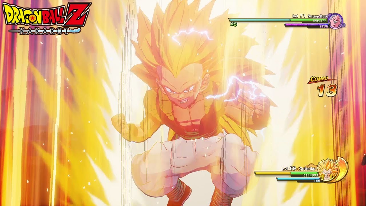 Dragon Ball Z: Kakarot - Super Saiyan 3 Mode! Super Gotenks VS Super ...