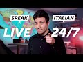 Speak Italian 24/7 with ItalianPod101 TV 🔴 Live 24/7