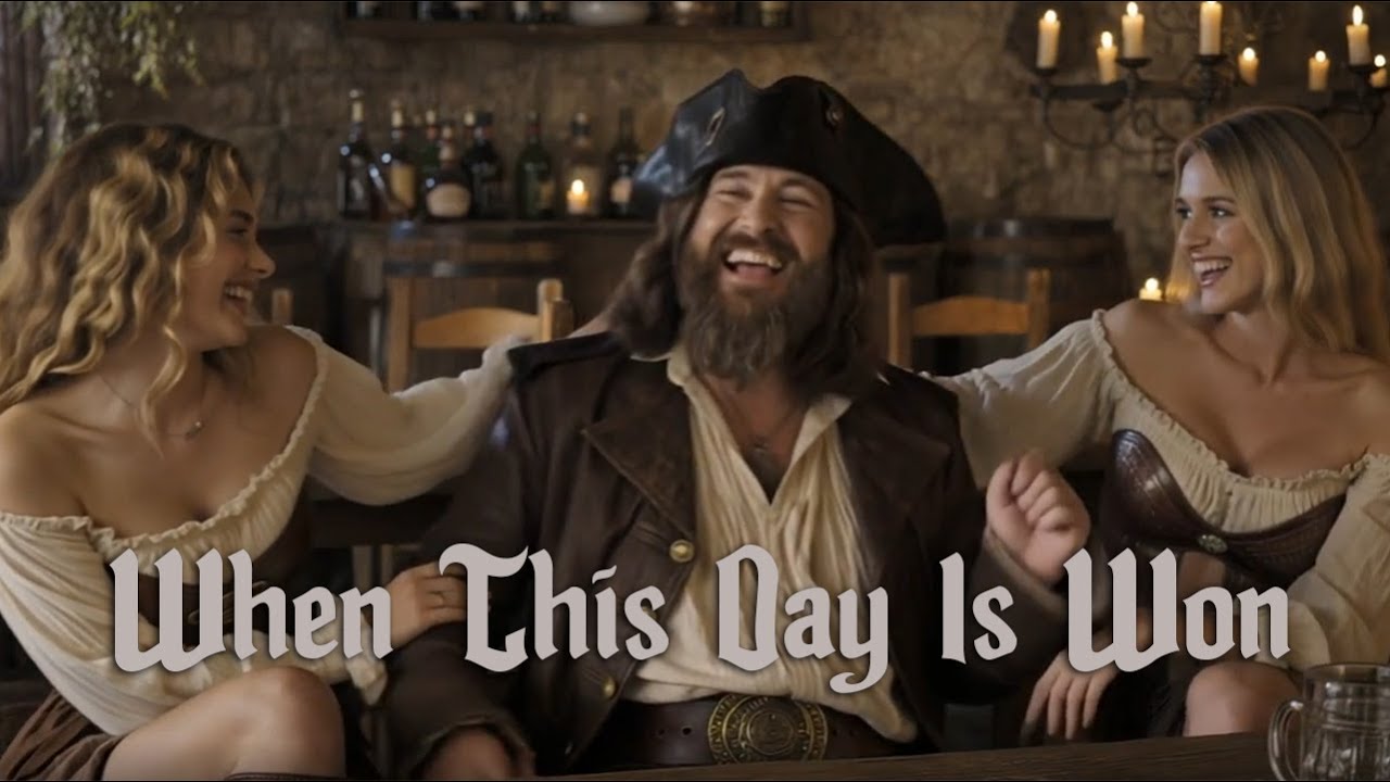 When This Day Is Won — Upbeat Celtic Pirate Song (Lyric Video)