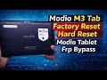 إعادة ضبط المصنع لجهاز Modio M3 اللوحي دليل شامل لإعادة 