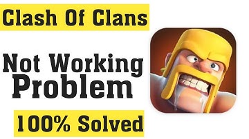 Clash of clans Not Working Problem || Unfortunately has Stopped Not working Problem