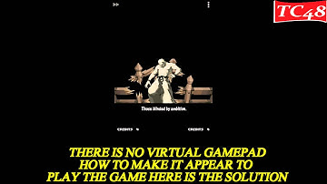 How To Turn On VirtualGamePad On Neo-Geo Emu