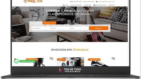 Script Plataforma de Classificados em PHP com Mercado Pago