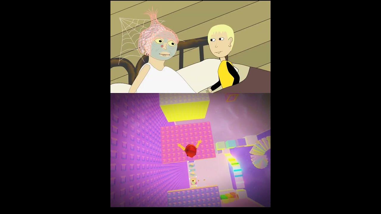 "БАБУШКА АЛЛА И ВНУК НА ДАЧЕ" 4 часть конец #roblox #игра #бабка #алла ...