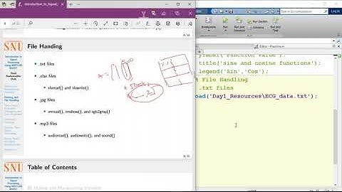Signal Processing Using MATLAB by Basheer (PhD Scholar)-Session-02