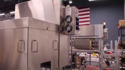 Foil Lid Vision Inspection System - includes rejection