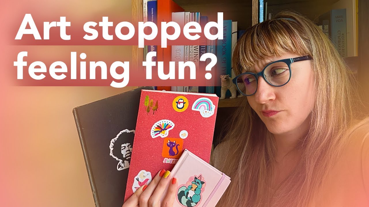 How I finally stopped overthinking my art - YouTube