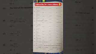 Limit &amp; Continuity MCQs Class 11 Punjab Board 2026 | Chapter 12 Important MCQs with Answers