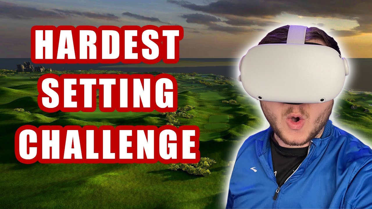Hardest Settings Challenge | Finale | Castle Links | GOLF+ Quest 2 Gameplay
