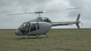 BELL 505 G-MADZ LANDING AND DEPARTING - CARS N COPTERS - RUNWAY EDITION - MANSTON UK 10-5-2026