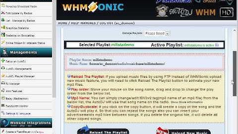 Tutorial Iniciar AutoDJ Centovacast - How to start autodj in Centovacast