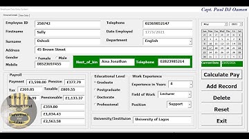How to Create Data Entry Form in Excel using VBA - Full Tutorial