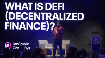 What is DeFi (Decentralized Finance) & Codefi Announcement | Ethereal Tel Aviv 2019