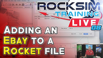 How to add an Ebay to a rocket kit in the RockSim software