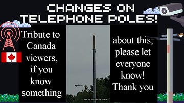 PLEASE COMMENT if you KNOW the SITUATION about these TELEPHONE POLES!