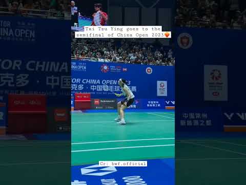 Tai Tzu Ying beats Carolina Marin and goes to the semifinal of #chinaopen2023 after 68 minutes play