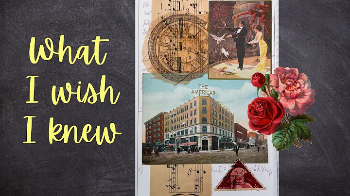 10 things I wish I knew as a collage art BEGINNER ...