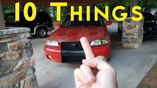 10 Things I Hate About My Car