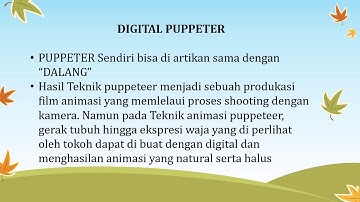 Materi 5 Element Gambar Digital Puppeter dalam Animasi 2D