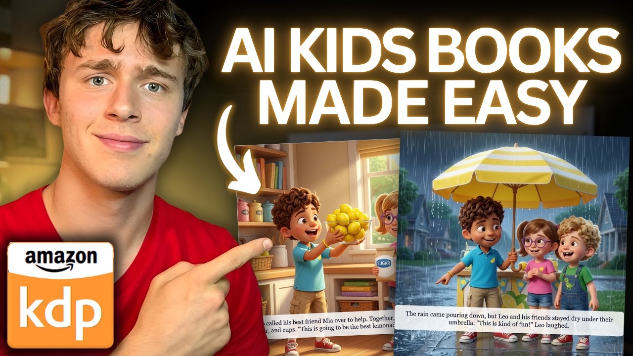 How to Publish an AI Kids Book on Amazon KDP in 2026 - YouTube