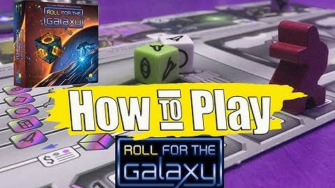 How To Play ROLL FOR THE GALAXY / DIGITAL Edition / TUTORIAL Walkthrough