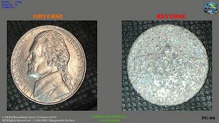 1999 Nickel – The Inferno at the Monticello.  Rare Crystallized Strike Captured Under Magnification”