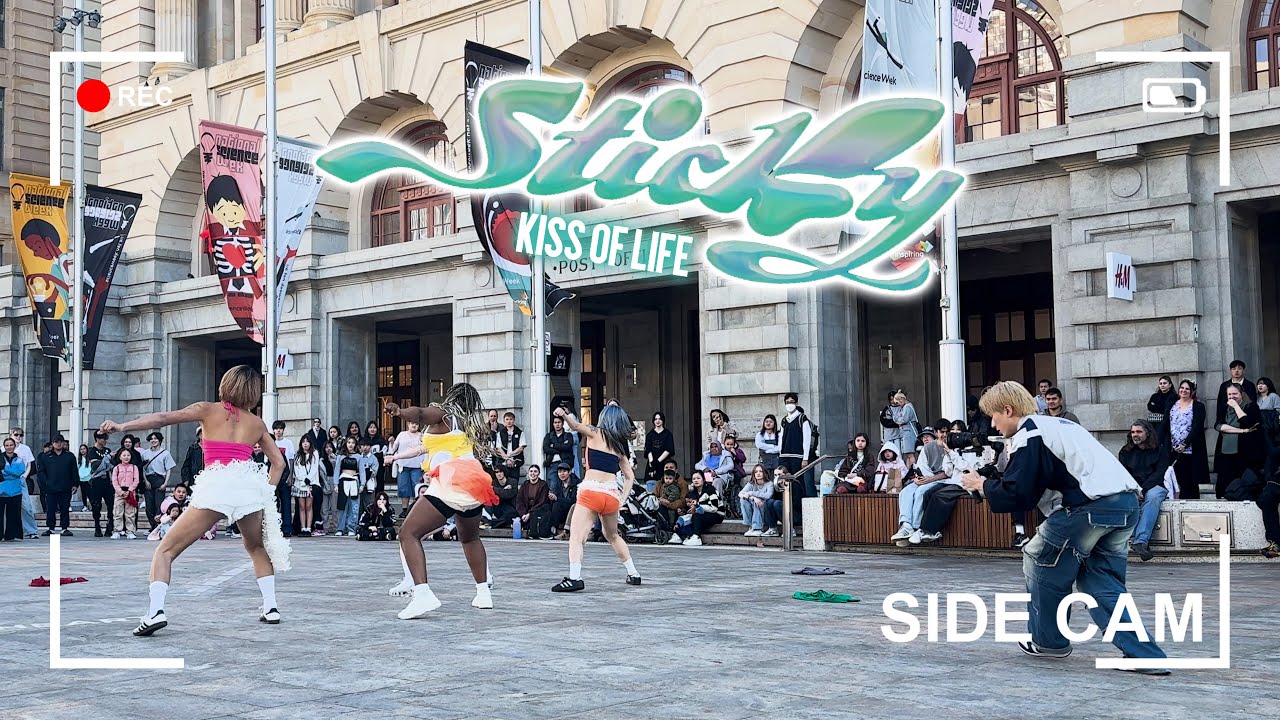 [SIDE CAM][KPOP IN PUBLIC] STICKY - KISS OF LIFE (키스오브라이프) | Glitch Crew | Australia