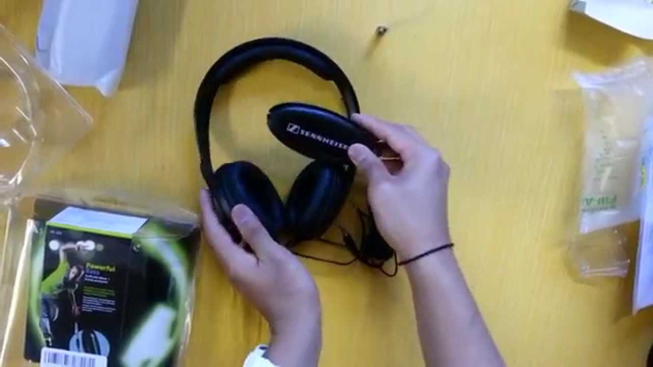 Sennheiser HD 202 II Unboxing \u0026 Specs ONLY - YouTube