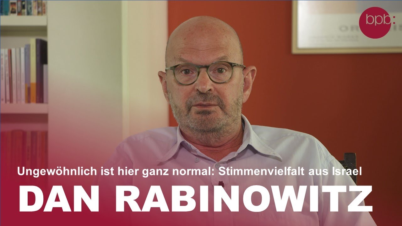Stimmenvielfalt aus Israel: Dan Rabinowitz