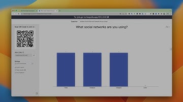 How to create a live poll?