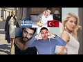 ITALIAN REACTION TO 🇹🇷 🇬🇷 TURKISH VS GREECE WOMEN | MEN BEAUTY