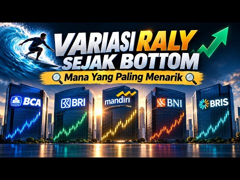 🔎SAHAM BIG 5 BANK! 🚀 Update Sejak Bottom 3 Bulan Lalu & Cek GERAK ASING di Order Book📊
