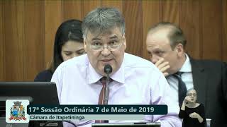 17ª Sessão Ordinária 2019