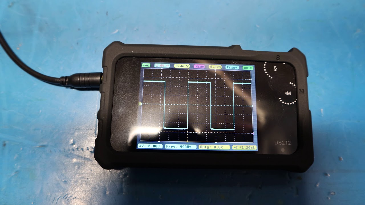 Banggood DS212 Pocket Digital Storage Oscilloscope 2 Channel Review
