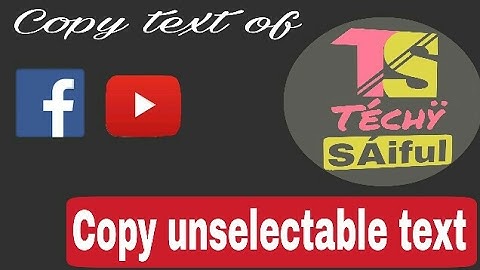 Copy unselectable text of any application or screen