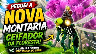 PEGUEI A NOVA MONTARIA CEIFADOR DA FLORESTA! 🪲🔥 A LIBÉLULA GIGANTE MAIS INSANA DO GAME!