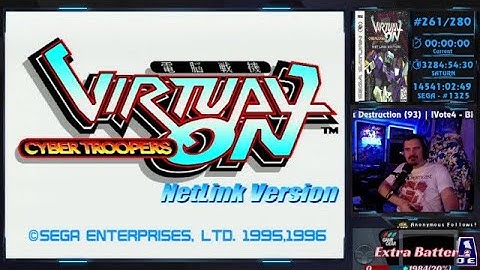 SEGA Crusade Vol 2 - #261 - Virtual-On: Cyber Troopers NetLink Edition - Saturn